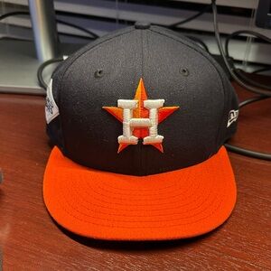 Astros Black and Orange 2017 World Series Cap